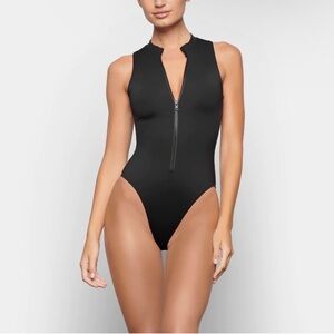 SKIMS Zip Front Onepiece Swimsuit